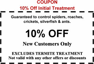 United Spraying Service - Coupon - 10% Off New Customers Only.  Excludes Termite Treatment.